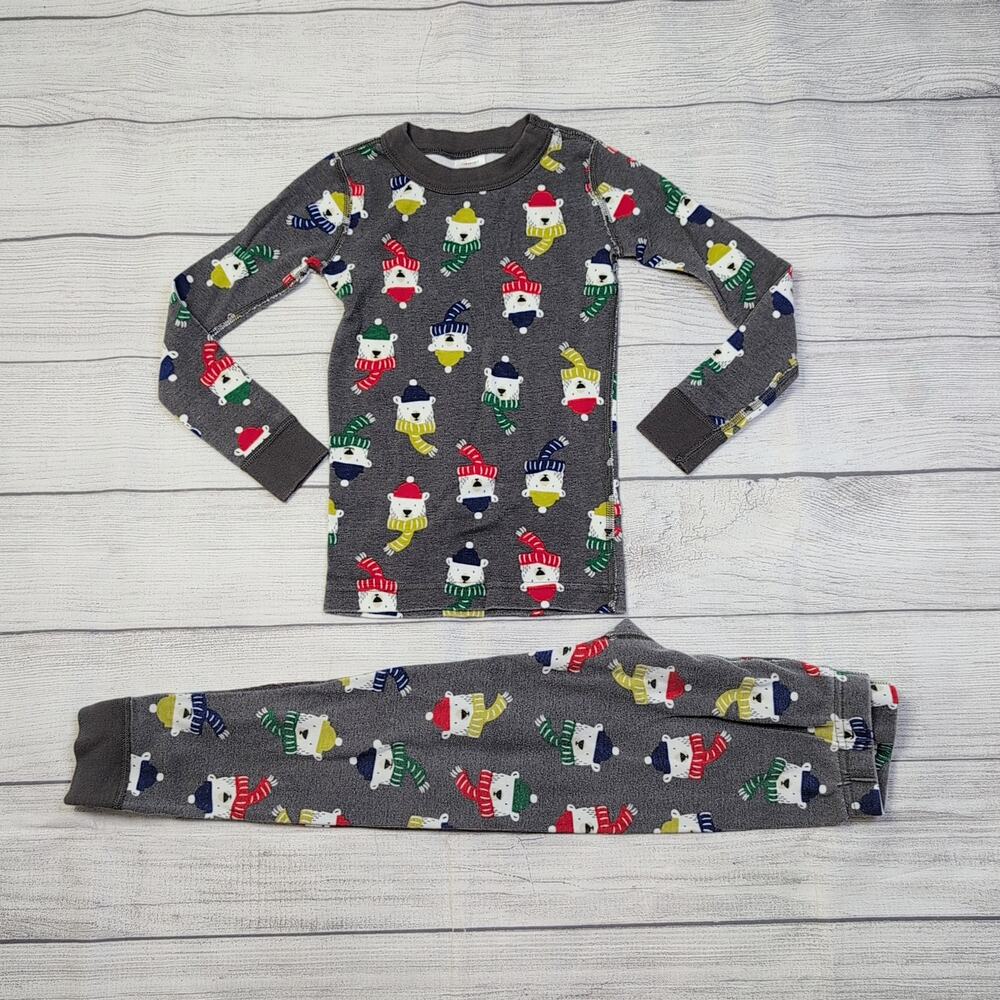 5 Hanna Andersson Polar Brrr Long John Pajamas